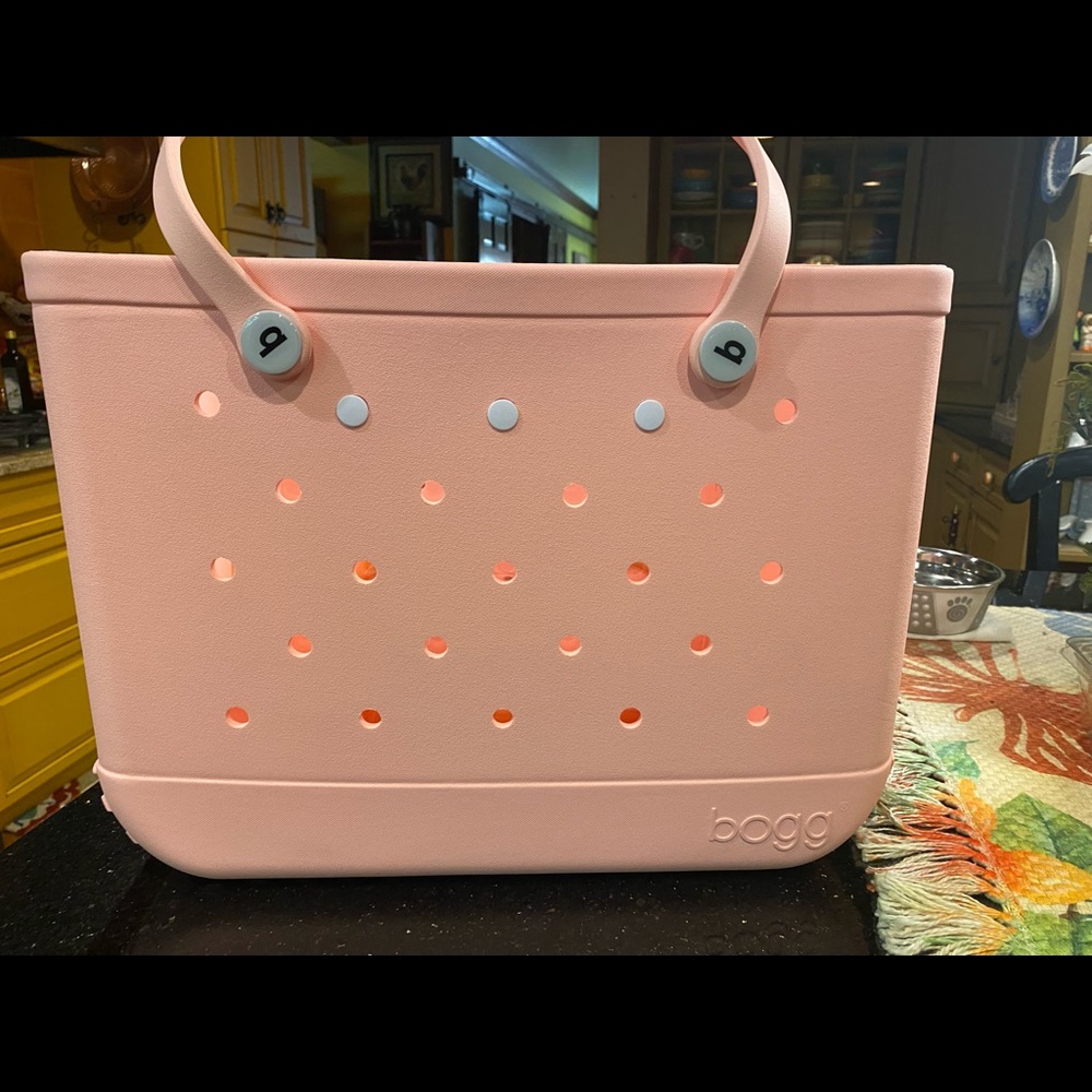 Peach large Bogg bag